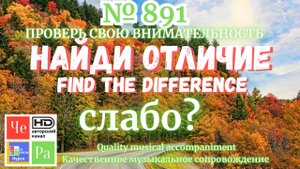 "Найди отличие" / "Spot the Difference" _ выпуск № 891