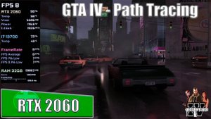 Grand Theft Auto IV - патч TRACING с  RTX 2060