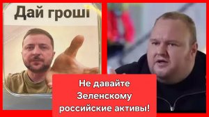 Немецкий бизнесмен и активист Ким Дотком: цель Зеленского продолжать войну.