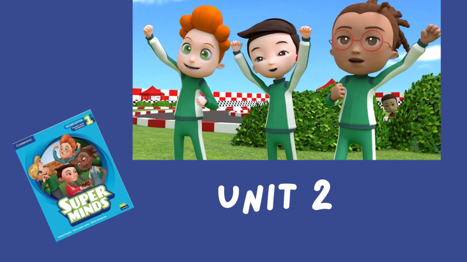 GO-Kart Race | Super Minds 1 | Animated Story Video | Unit 2