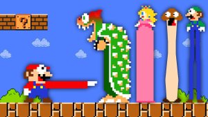 🪄Марио может изменить всех персонажей в нечто длинное!