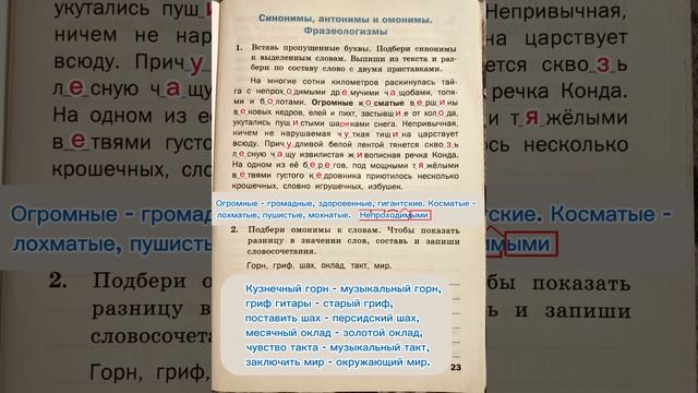 ТРЕНАЖЁР ПО РУССКОМУ ЯЗЫКУ 4 КЛАСС СТР 23 ШКЛЯРОВА ГДЗ ОТВЕТЫ