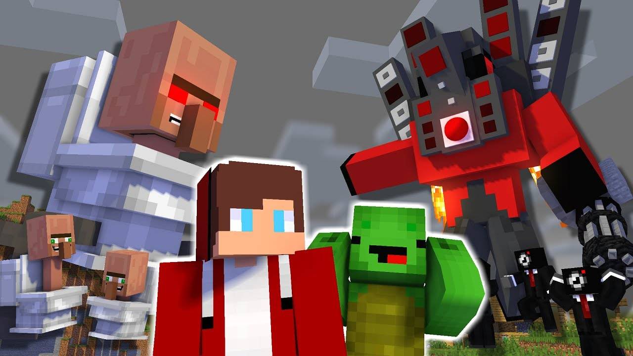 Туалет Скибиди против МАЙЗЕНА 2 - Анимация для Майнкрафта