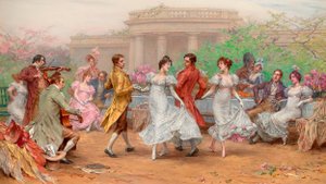 Исторические танцы на Чистых прудах - лето 2025