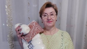 Каникулы закончились. Вяжу манишку, пряжу на плед  докупила.