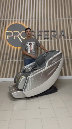 Массажное кресло с двумя 4D SL каретками L39S-Pro