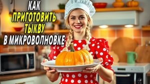 Как приготовить тыкву в микроволновке