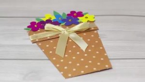 Открытка на праздник! Поделки своими руками!