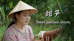 Sweet bamboo shoots