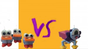 банда пингвинов  VS  1 тварь