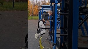 Наша силовая тренировка с Юлией Король  на Крестовском острове !!! 💪💪💪