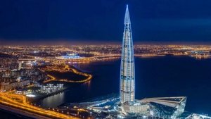 Смотровая площадка небоскрёба Лахта-Центр+Перегон: Гостиный двор-Маяковская