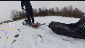 Snow Hunter тестируем моторы