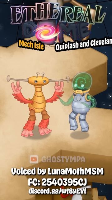 Милаяпружина и Небулоб – Эфирный Купол (My Singing Monsters, Мои Поющие Монстры, Msm, Мсм)