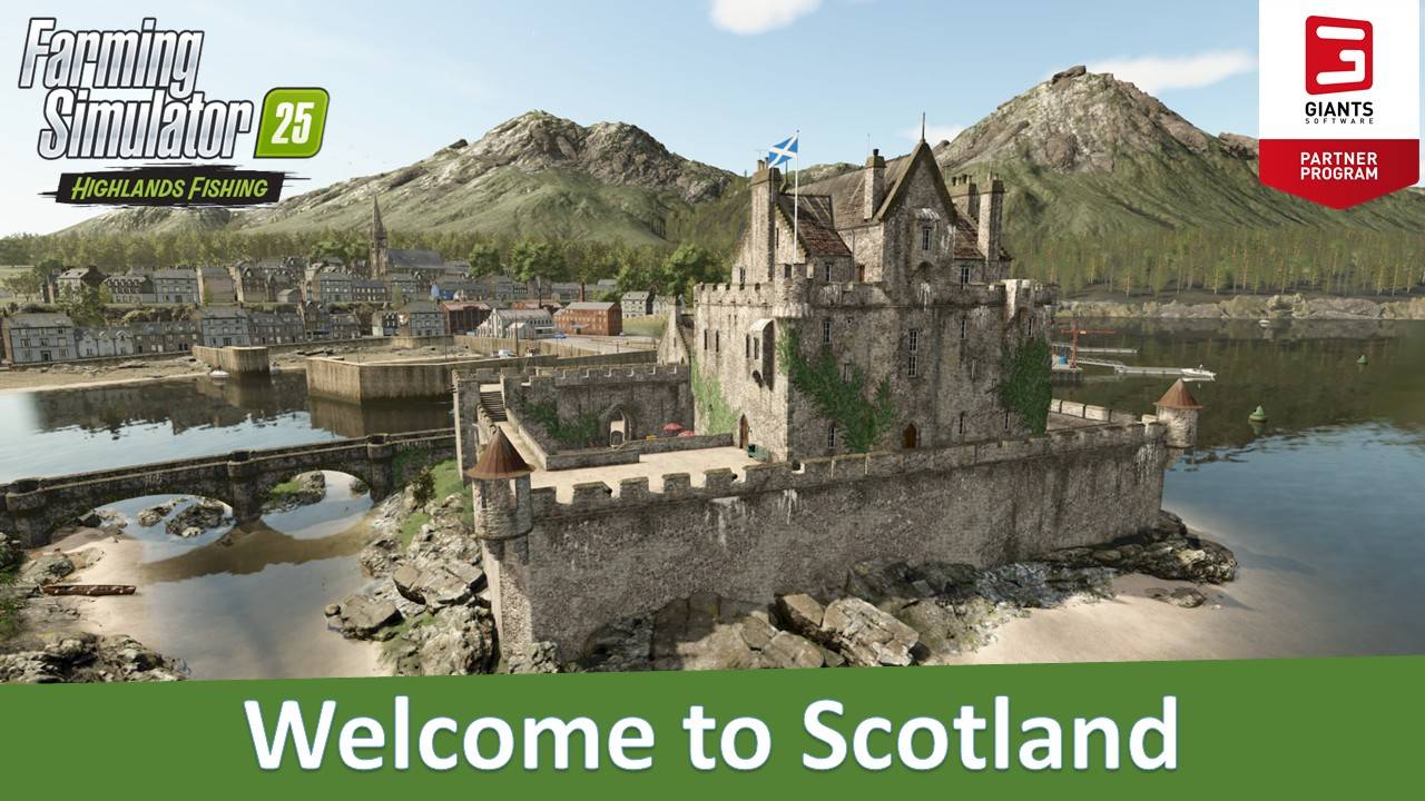 FS 25 Highlands Fishing - Часть 1. Обзор карты Kinlaig