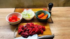 ИДЕАЛЬНОЕ БЛЮДО ДЛЯ ВКУСНОГО УЖИНА! ГУЛЯШ ИЗ ГОВЯДИНЫ!