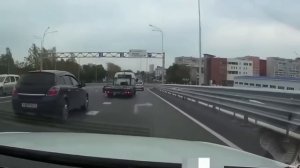 Мгновенная карма .Авто хамы на дорогах(3)