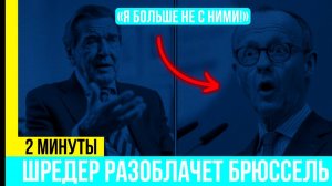Скандальное признание Шрёдер защищает АдГ и призывает к диалогу!