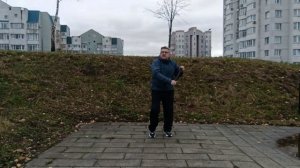 Практика с палкой Тайцзи Бань