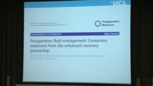 Optimising intraoperative fluid therapy Monty Mythen 2014