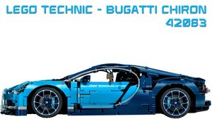 Собираем LEGO TECHNIC Bugatti Chiron