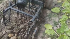 ИСПЫТАНИЕ КОПАЛКИ для мотоблока Ока. Грохотная.