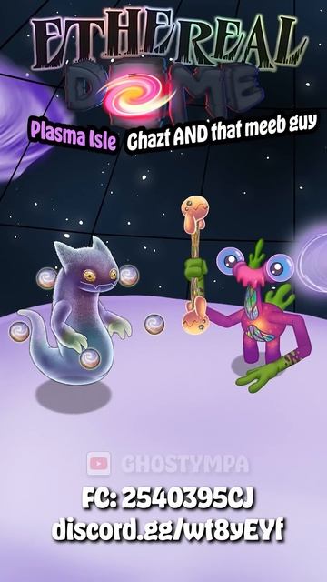 Мибекен и Вужас – Эфирный Купол (My Singing Monsters, Мои Поющие Монстры, Msm, Мсм)