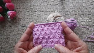 Шикарный узор для шапки, джемпера.