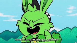 Мультик,Улыбающие твари сумасшедшая Пигги пигги,на русском языке.