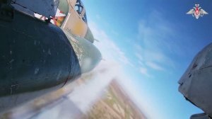 Боевая работа экипажа Су-25