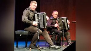 Бенефис баяна . 2025 год . Играют Дмитрий Ходанович и Андрей Дмитренко .