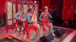 Шоу китайских музыкантов Мелодия Шелка. Гучжэн, Пипа, Эрху. Китайские артисты на Новый год.