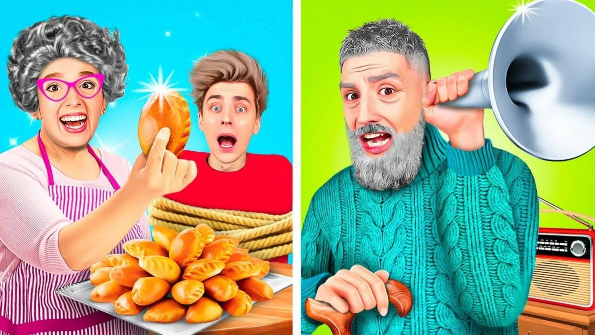 ТИПЫ БАБУШЕК и ДЕДУШЕК ! А4 смотреть онлайн