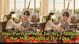 😱 Один портрет с Тэхёном продан за 15,2 миллиона долларов — но кто нарисовал лицо?