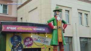 Пешеходная улица в Челябинске, ноябрь