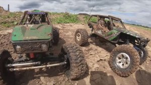 Врайт против Капры на бездорожье. RC внедорожники