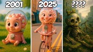 Evolution of Chicleteirina Bicicleteirina - Italian Brainrot