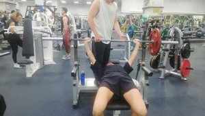 Силовая тренировка. Жим лежа + станочки на плечи и грудь 20251029212212