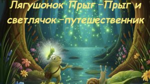 Лягушонок Прыг Прыг и светлячок путешественник