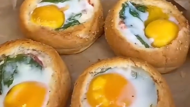 Вкусный и сытный ЗАВТРАК...🥪🍳😋