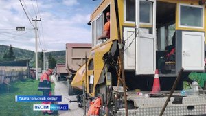 В одном из старейших отдалённых посёлков Горной Шории построили дорогу