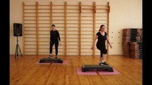 Разбор связки степ-аэробики