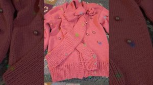 кардиган спицами