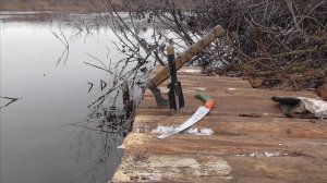 Укрепление  зыбкого берега.