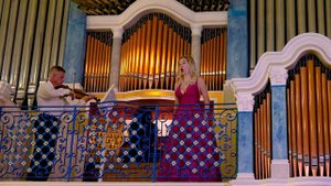 Органный зал Ялты им. Хромченко. Концерт Хромченко и Кадыровой отрывки 2025