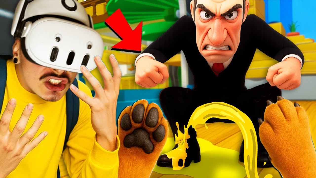 НЕПОСЛУШНЫЙ ПЁС ПОПИСИЛ НА НОГУ ХОЗЯИНА!! (Dog Plan VR) смотреть онлайн