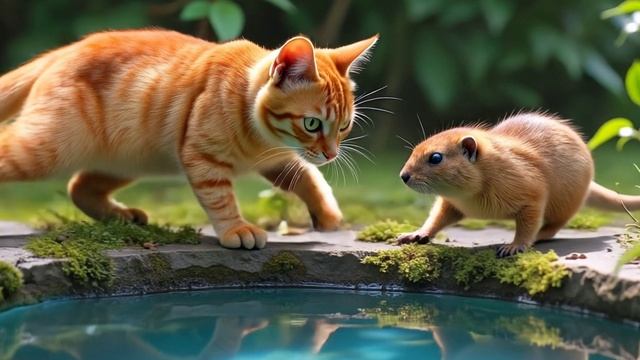 Милы котики созданные нейросетью. Смотрим и любуемся