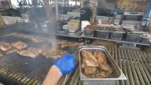 Крупное АРГЕНТИНСКОЕ Мясо на Гриле Говяжья ГРУДИНКА Асадо АНГУС Ребрышки СОСИСКИ