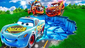 Машинки летают и прыгают! Развивающие мультики Машины помощники. Мультфильмы про машинки