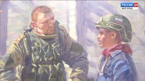 В  Белгороде работает выставка московских художников "Несломленные"